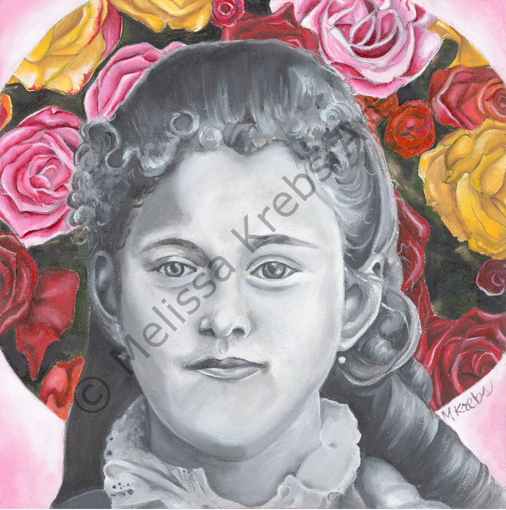 St. Therese of Lisieux (Original Artwork)